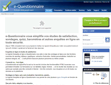 Tablet Screenshot of e-questionnaire.com